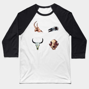 Animal Skulls Baseball T-Shirt